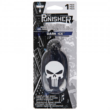 Punisher Skull Symbol Dark Ice Gel Air Freshener